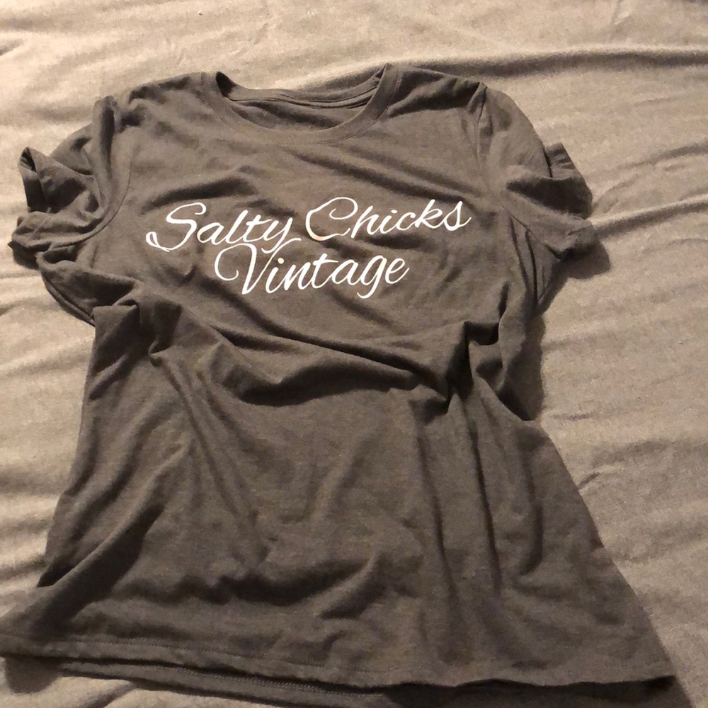 Salty Chicks Vintage T-shirt, Size Medium